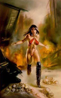 Vampirella Running